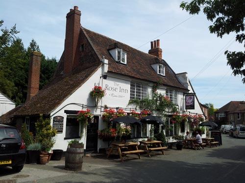 Picture 1. The Rose Inn, Wickhambreaux, Kent